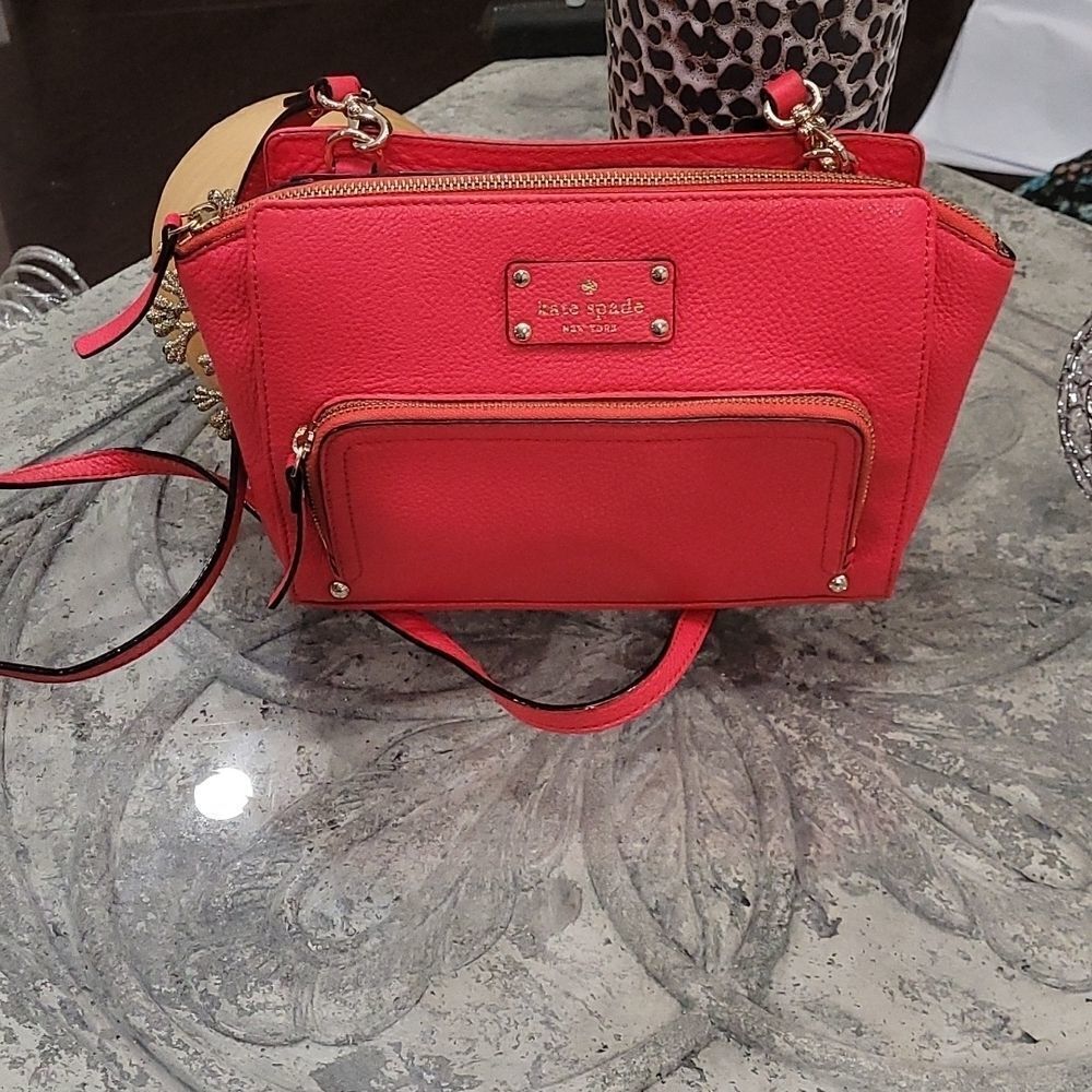 𝅺kate Spade Crossbody Fancy Bag Purse